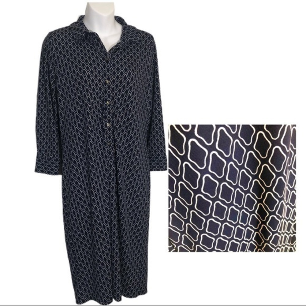 Talbots Navy Dress